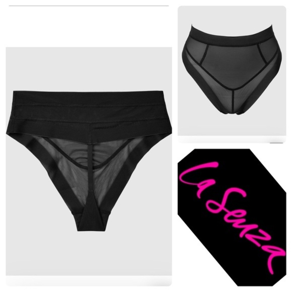 Nwt LA SENZA high waist compression slimming g string thong shapewear panties